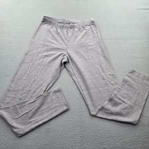 Old Navy Lounge Pants Womens Medium Beige Soft Stretchy Elastic Waist Skinny Leg